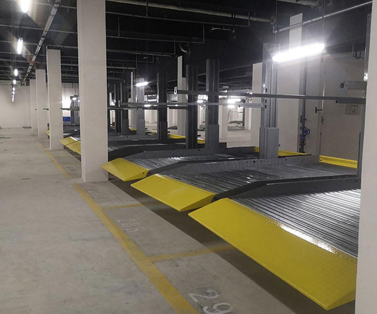 锦江简易升降机械车位安装