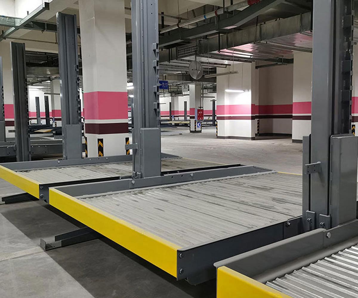 锦江两柱机械立体WWW麻豆门网站系列设备过验收